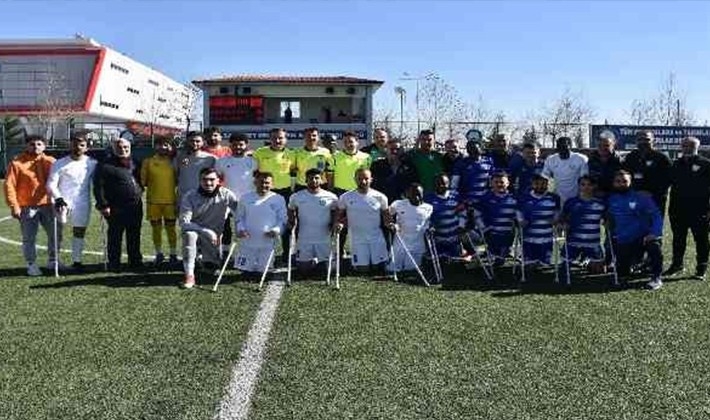 Şahinbey Ampute kendi evinde çok farklı 6-0