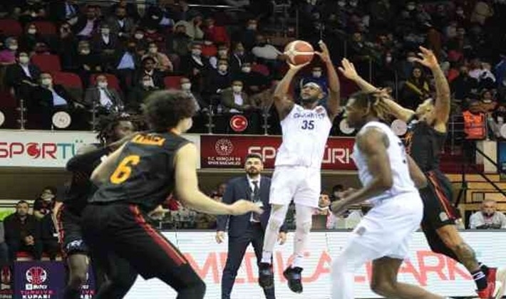 Bitci Türkiye Kupası: Gaziantep Basketbol: 62 - Galatasaray: 77