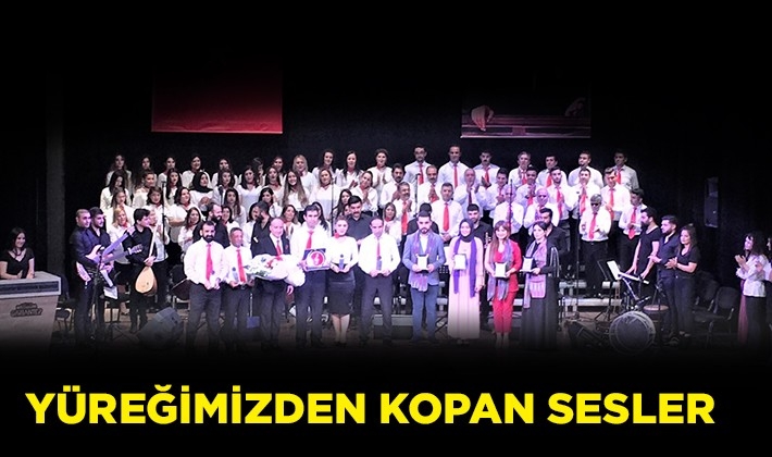 BÜYÜKŞEHİR’DEN “YÜREĞİMİZDEN KOPAN SESLER” KONSERİ