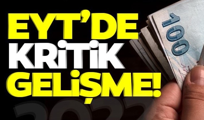 Emeklilikte Yaşa Takılanlar için kritik gelişme