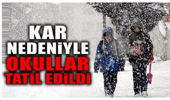 Gaziantep’te yarın okullar tatil mi?