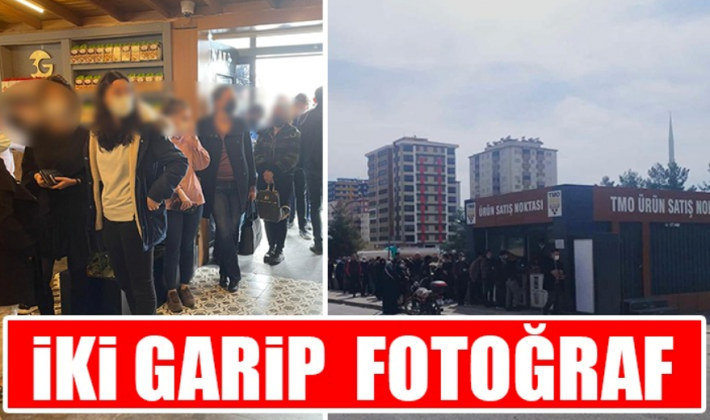 İki garip fotoğraf