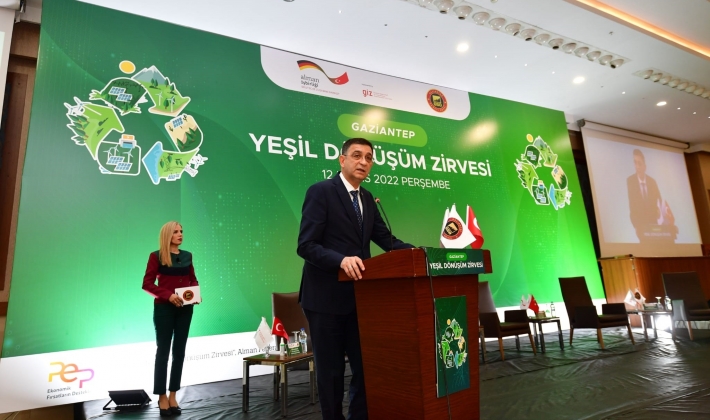 GAZİANTEP’TE YEŞİL DÖNÜŞÜM ZİRVESİ