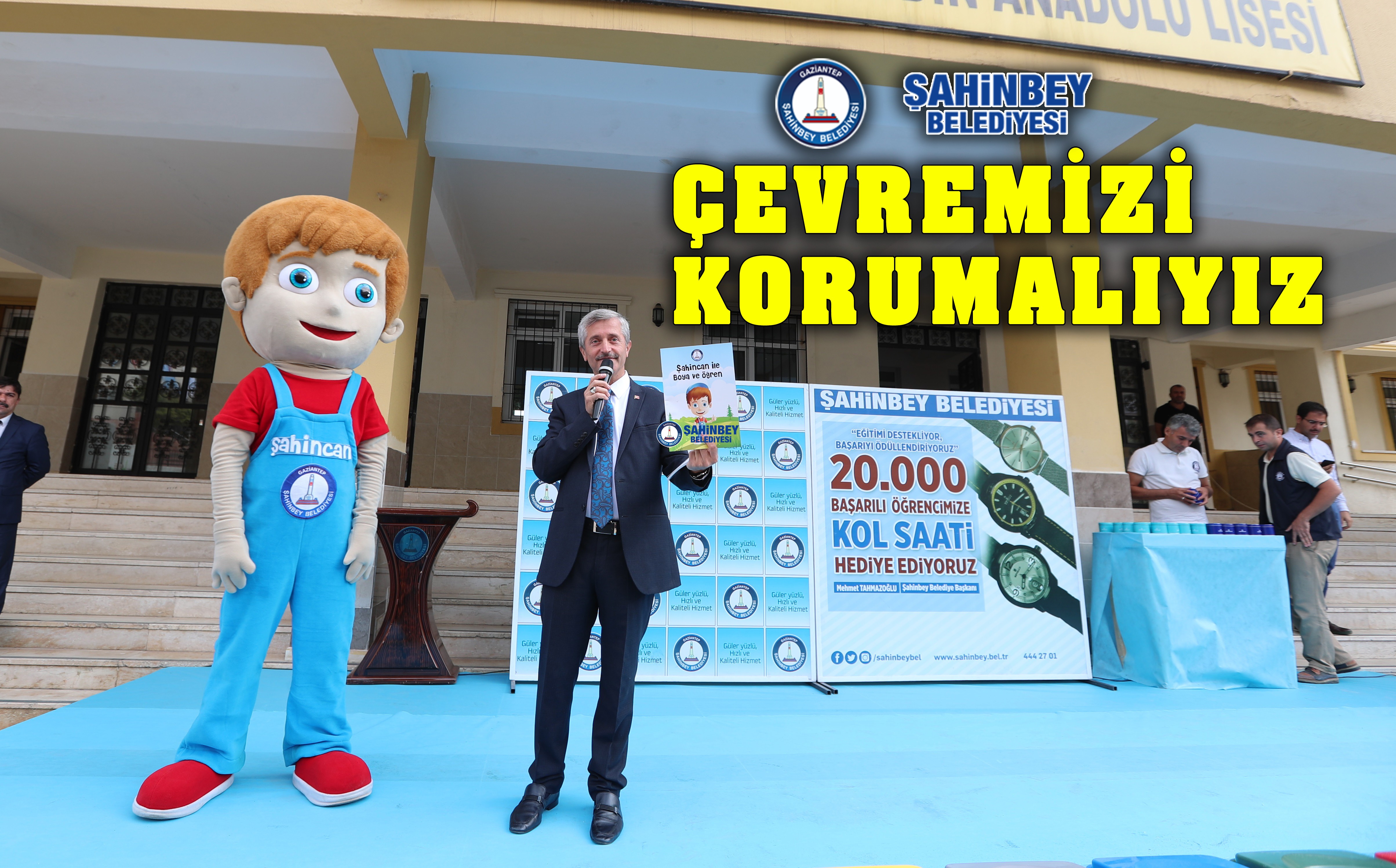 BAŞKAN TAHMAZOĞLU “ÇEVREMİZİ KORUMALIYIZ”