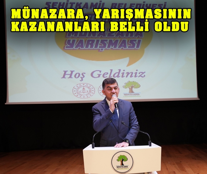 MÜNAZARA, YARIŞMASININ KAZANANLARI BELLİ OLDU