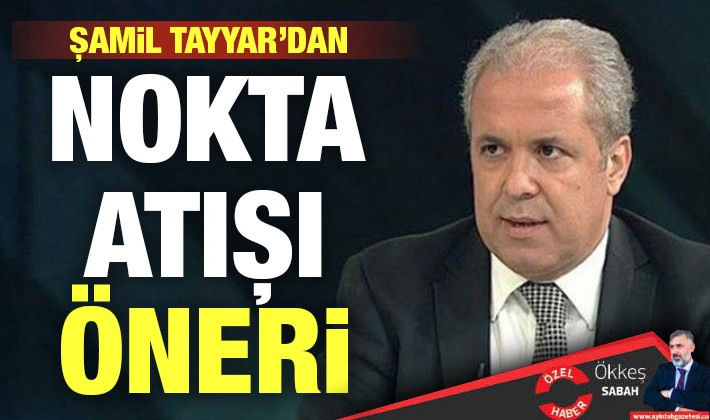 Tayyar'dan nokta atışı öneri