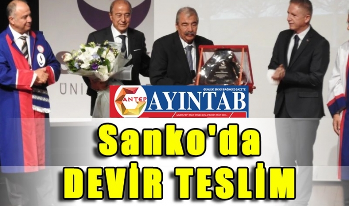 Sanko'da devir teslim