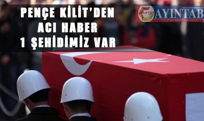 SON DAKİKA ! Pençe-Kilit Operasyonu bölgesinde bir asker şehit oldu !