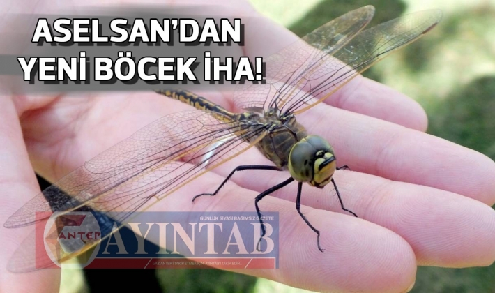 ASELSAN’dan yeni böcek İHA!