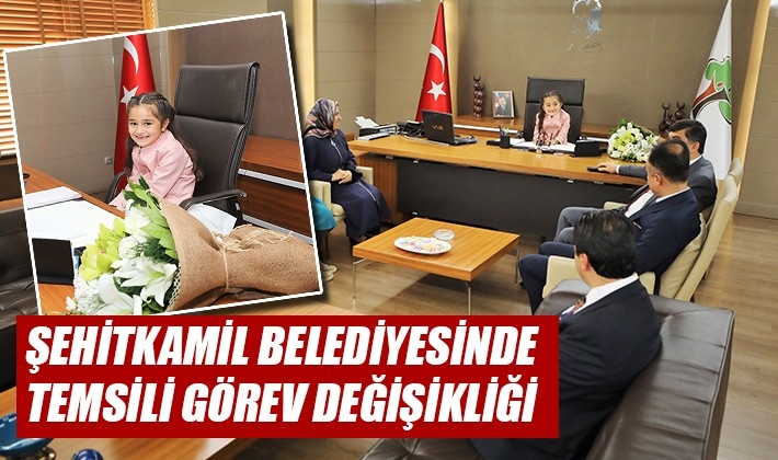 ŞEHİTKAMİL BELEDİYESİNDE TEMSİLİ GÖREV DEĞİŞİKLİĞİ