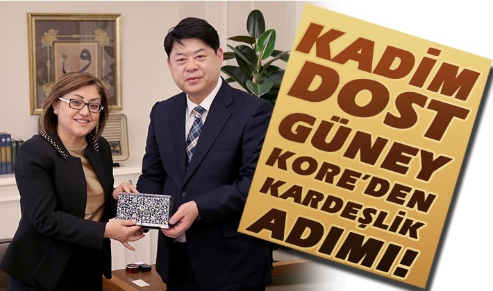 KADİM DOST GÜNEY KORE’DEN KARDEŞLİK ADIMI!