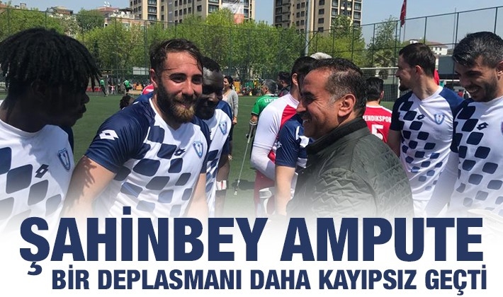 ŞAHİNBEY AMPUTE BİR DEPLASMANI DAHA KAYIPSIZ GEÇTİ 1-0