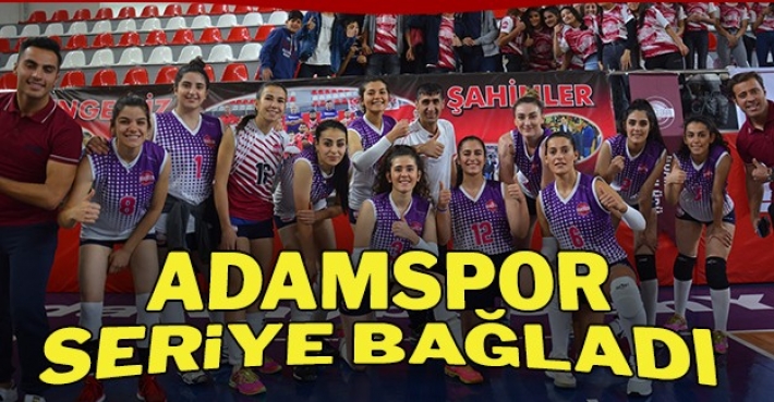 Adamspor seriye bağladı