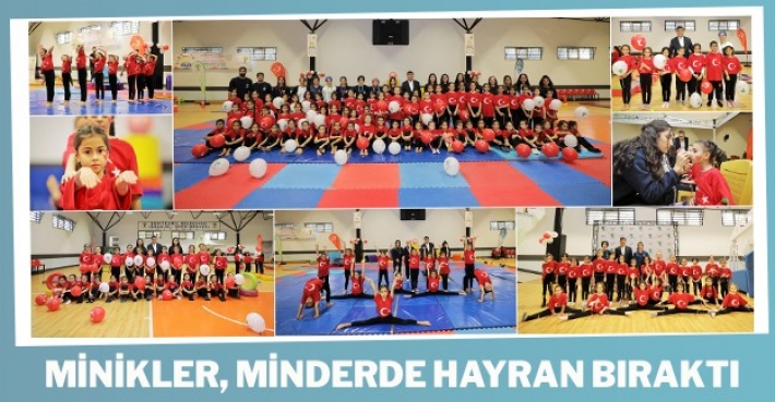 MİNİKLER, MİNDERDE HAYRAN BIRAKTI