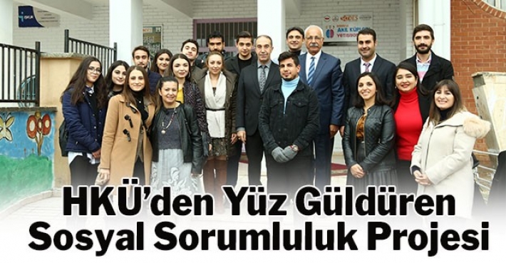 HKÜ’den Yüz Güldüren Sosyal Sorumluluk Projesi