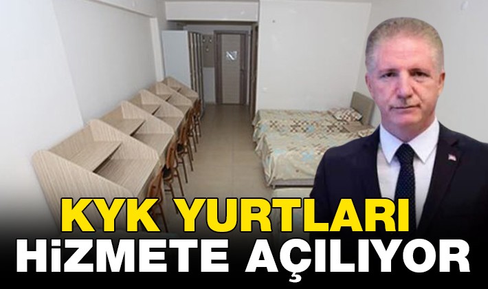 KYK yurtları hizmete açılıyor