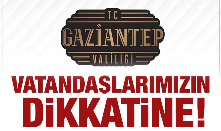 Vatandaşlarımızın Dikkatine!