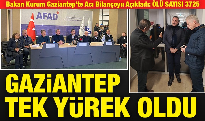 Gaziantep tek yürek oldu