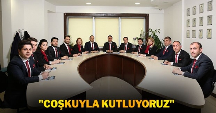 "Coşkuyla kutluyoruz"