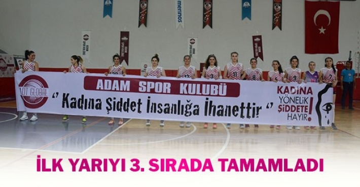 İlk Yarıyı 3. Sırada Tamamladı