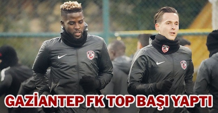 Gaziantep FK top başı yaptı