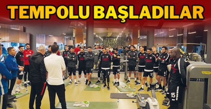 TEMPOLU BAŞLADILAR