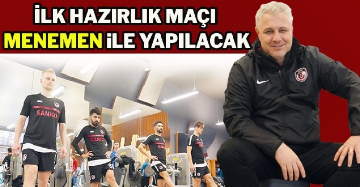 İlk hazırlık maçı Menemen ile yapılacak