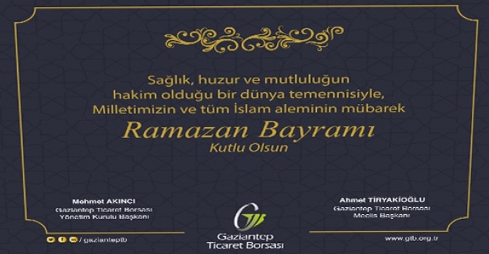 Ramazan Bayramınız Kutlu Olsun.