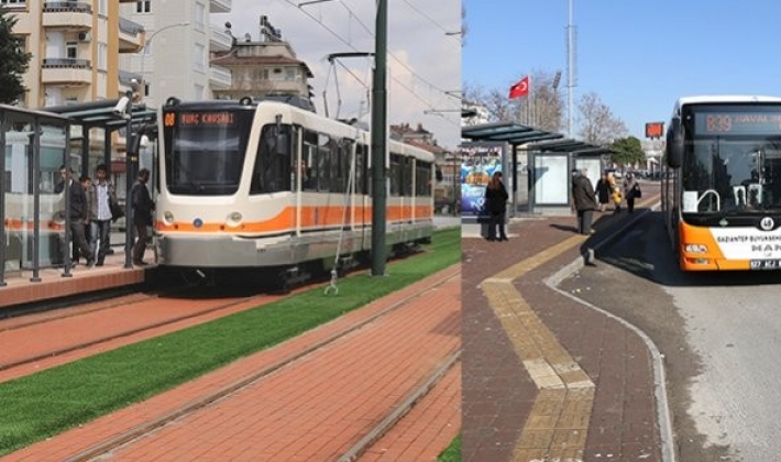 Bayramda otobüs ve tramvay ücretsiz