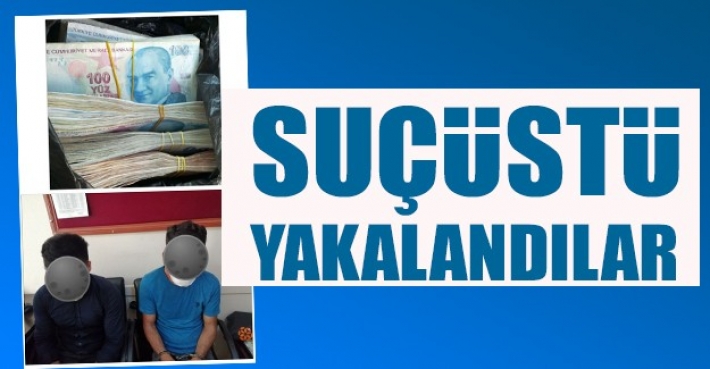 SUÇÜSTÜ YAKALANDILAR