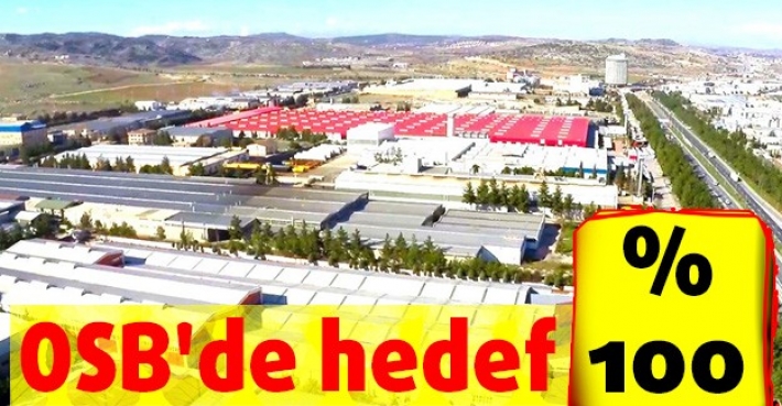 OSB'de hedef %100