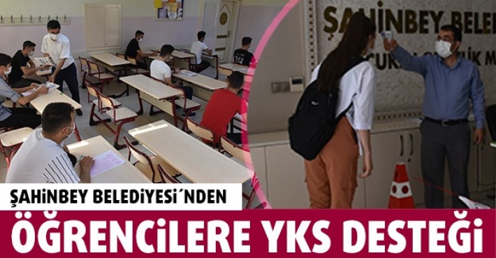 ŞAHİNBEY BELEDİYESİ´NDEN ÖĞRENCİLERE YKS DESTEĞİ