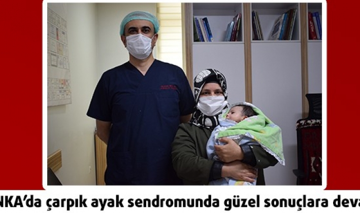 ANKA’da çarpık ayak sendromunda güzel sonuçlara devam