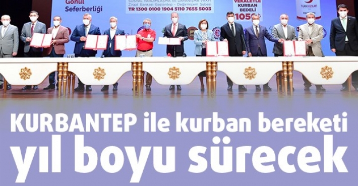 KURBANTEP ile kurban bereketi yıl boyu sürecek