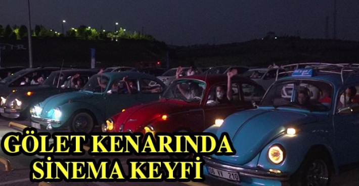 GÖLET KENARINDA SİNEMA KEYFİ