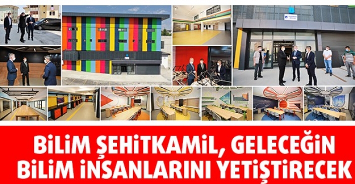 BİLİM ŞEHİTKAMİL, GELECEĞİN BİLİM İNSANLARINI YETİŞTİRECEK