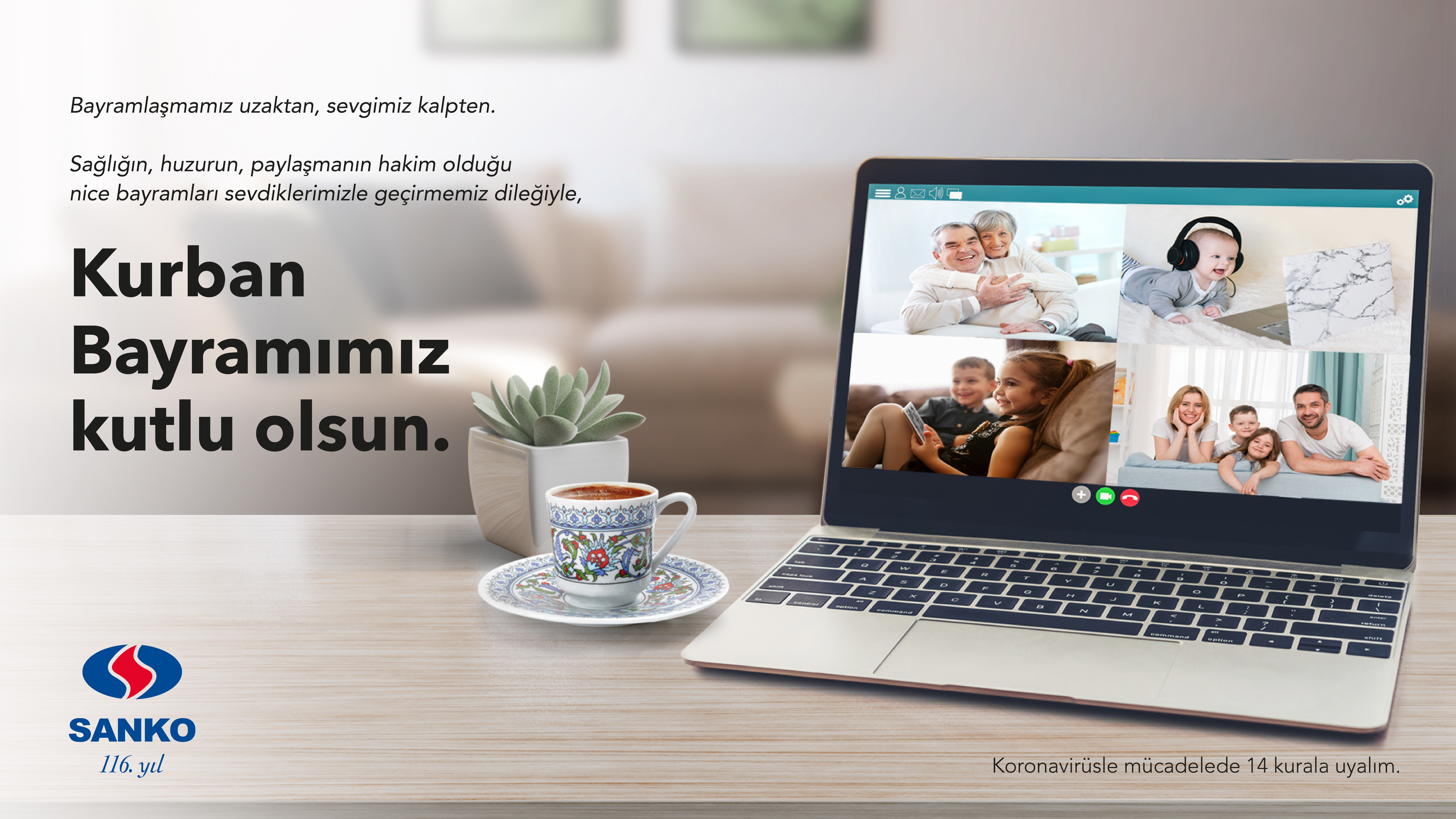 SANKO KURBAN BAYRAMINI  KUTLADI