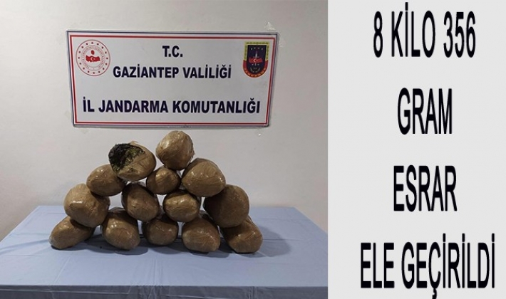 Durdurulan Motosiklette 28 Kilo 620 gram esrar ele geçirildi