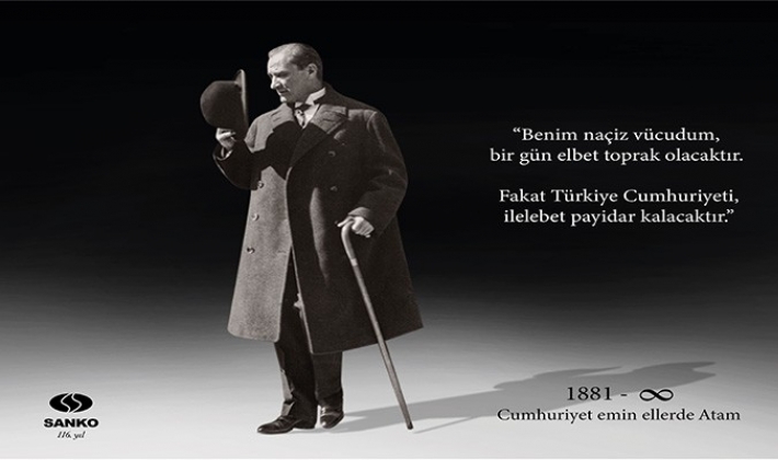 Sanko'dan 10 Kasım Mesajı