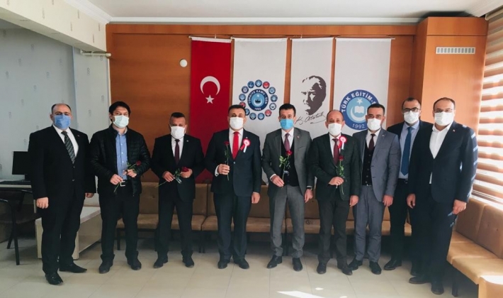 MHP’den Türk Eğitim Sen’e ziyaret