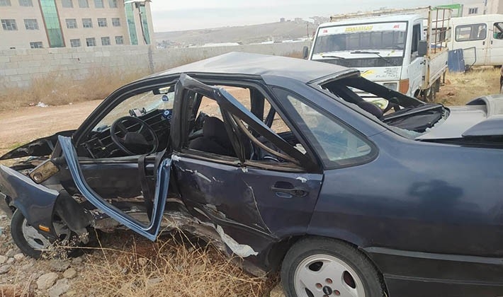 Gaziantep'te trafik kazası: 1 ölü, 4 yaralı