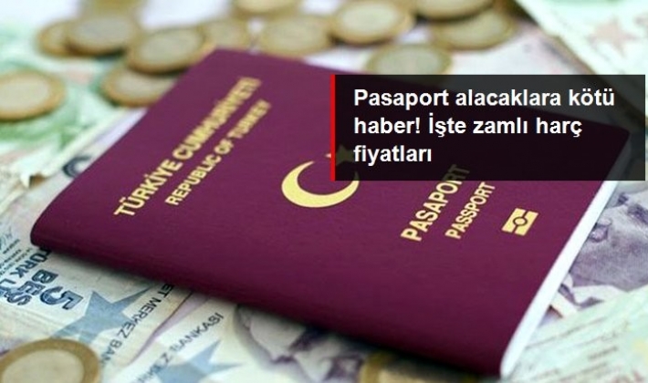 Pasaport harçlarına zam geldi! İşte yeni fiyatlar