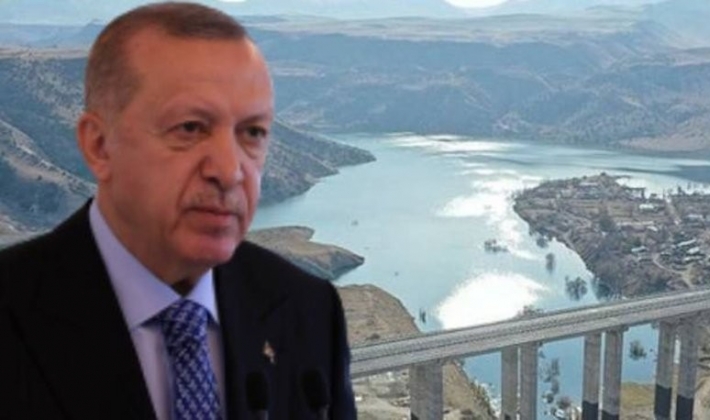 Cumhurbaşkanı Erdoğan dev projeyi açtı