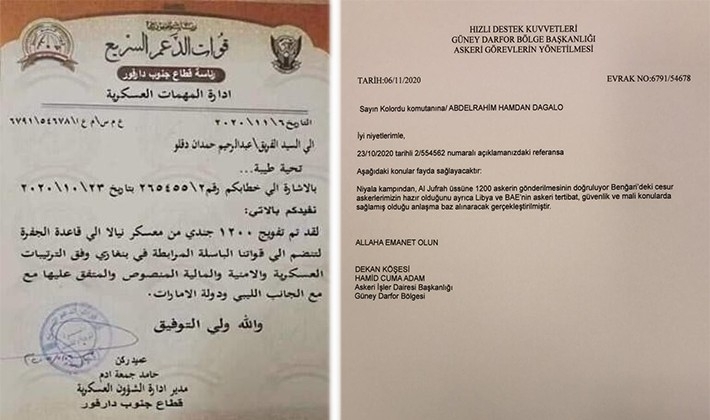 Libya'daki gizli pazarlığı ortaya çıkaran mektup
