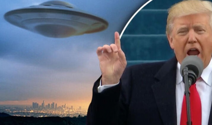'Trump uzaylıların varlığını açıklamanın eşiğindeydi'