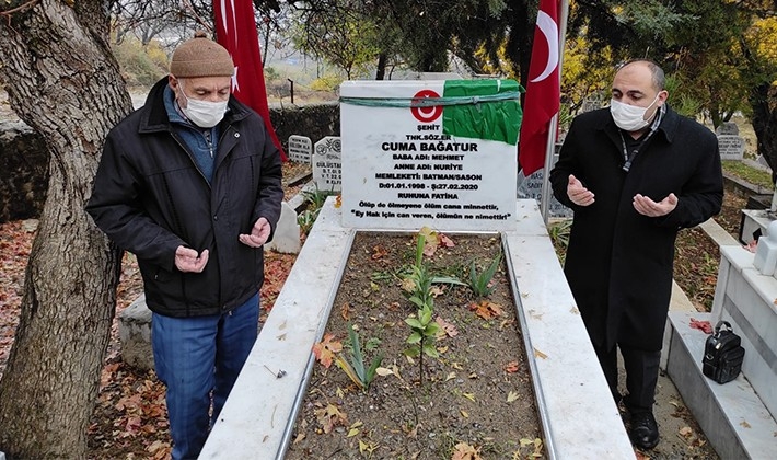 Şehit yakınlarından Bakan Soylu'ya destek