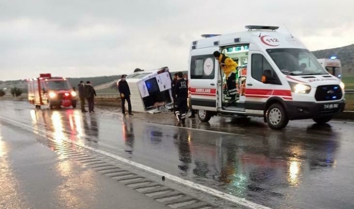 Kahramanmaraş’ta trafik kazası: 6 yaralı