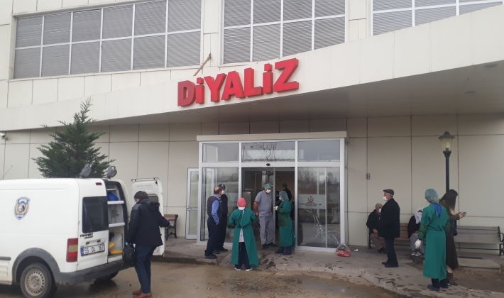 Hastaneyi ateşe veriyordu