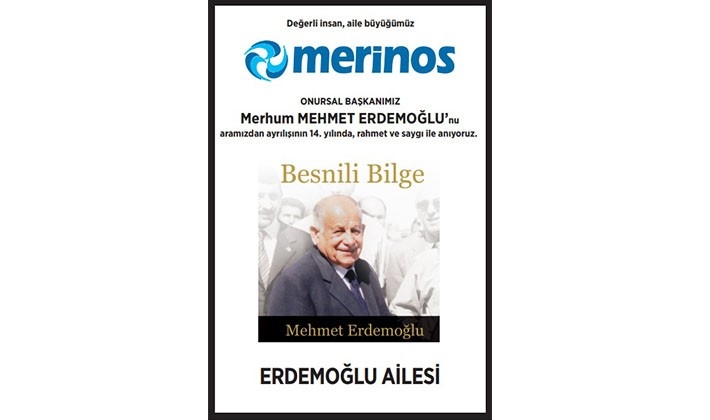 Mehmet Erdemoğlu Anma