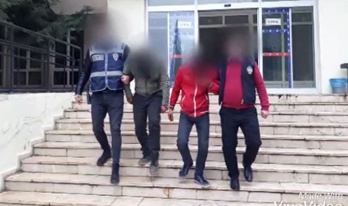 Ev ve iş yerinden hırsızlık yapan 5 şüpheli yakalandı